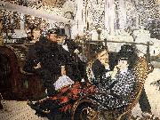 James Tissot The Last Evening oil